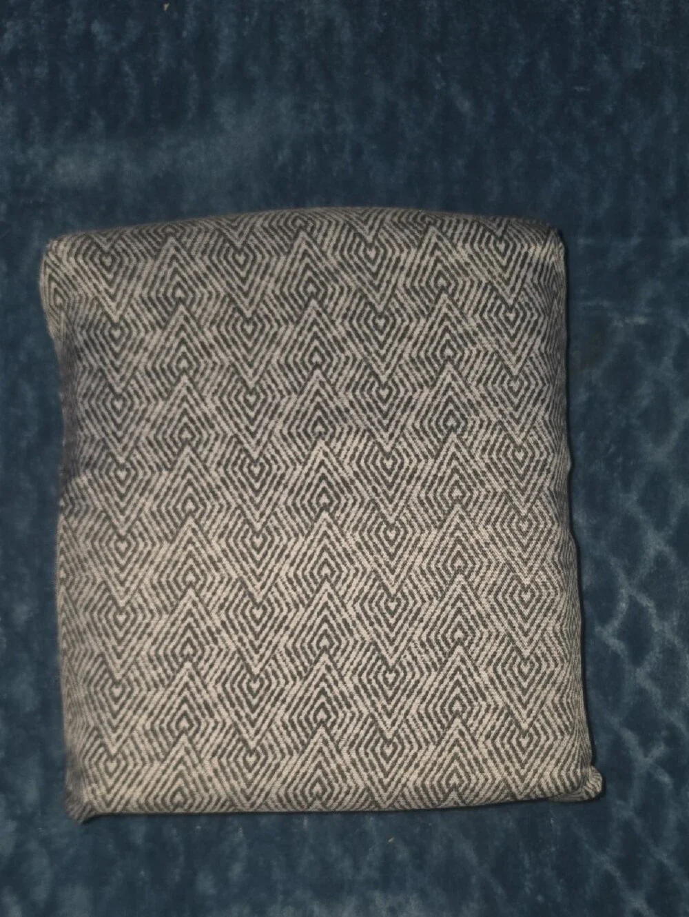 Microfiber Queen Sheet Set - Gray Pattern
